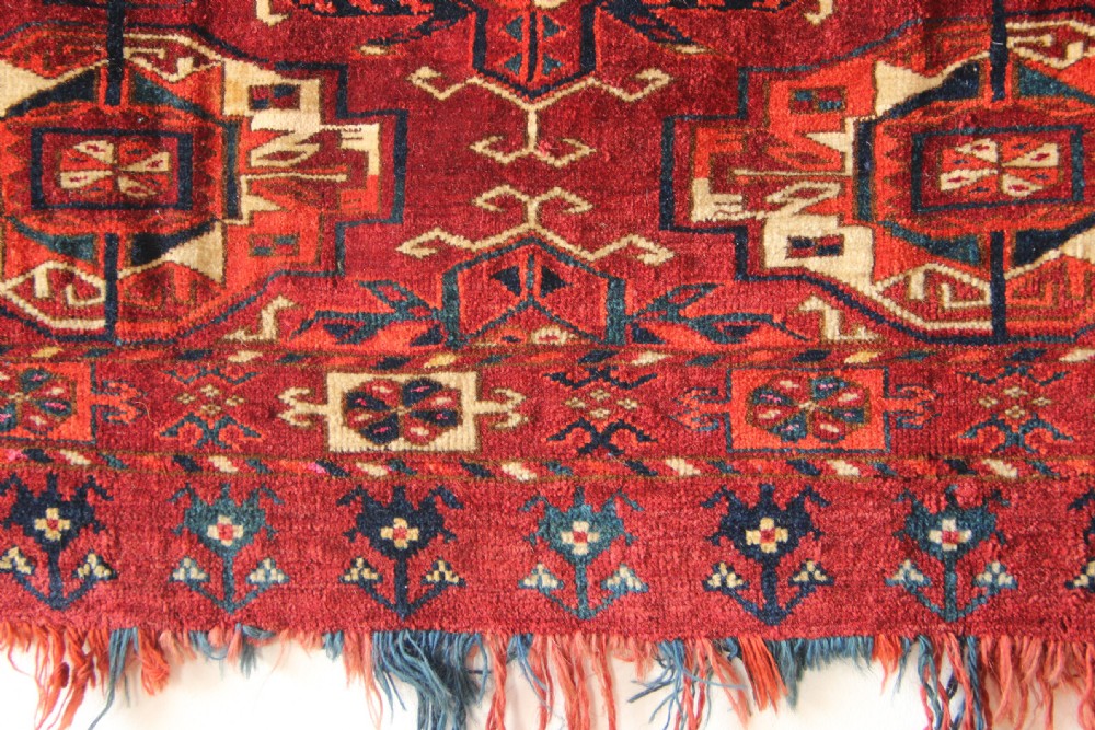 111 x 42cm Very Fine 6 Gul Tekke Torba View V