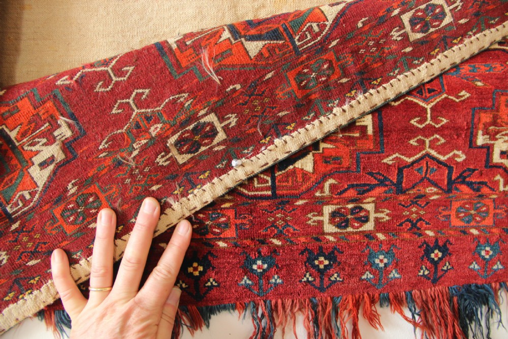 111 x 42cm Very Fine 6 Gul Tekke Torba View X