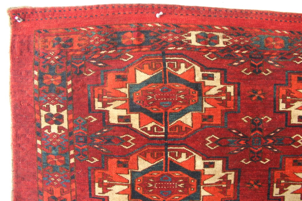 120 x 52cm Grand 6 Gul Tekke Torba View V