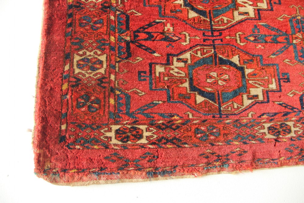 120 x 42cm Antique 6 Gul Tekke Torba silk highlights View VII