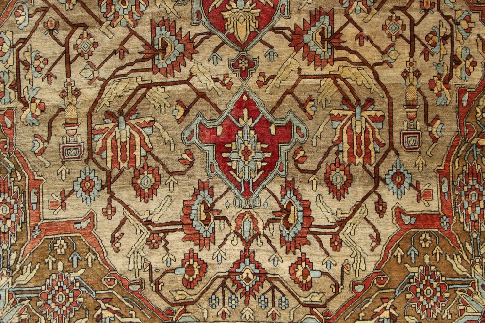 134 x 206cm Very Fine Antique Mohtashem Kashan  View III