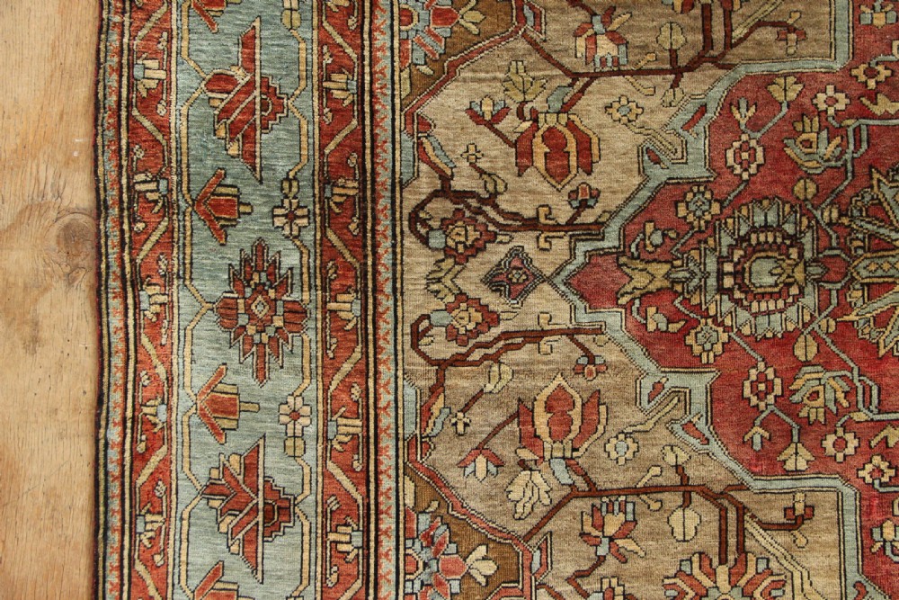 134 x 206cm Very Fine Antique Mohtashem Kashan  View IV