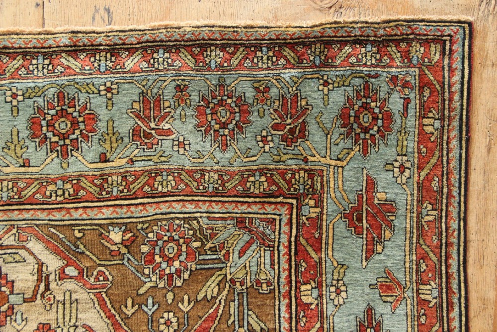 134 x 206cm Very Fine Antique Mohtashem Kashan  View V