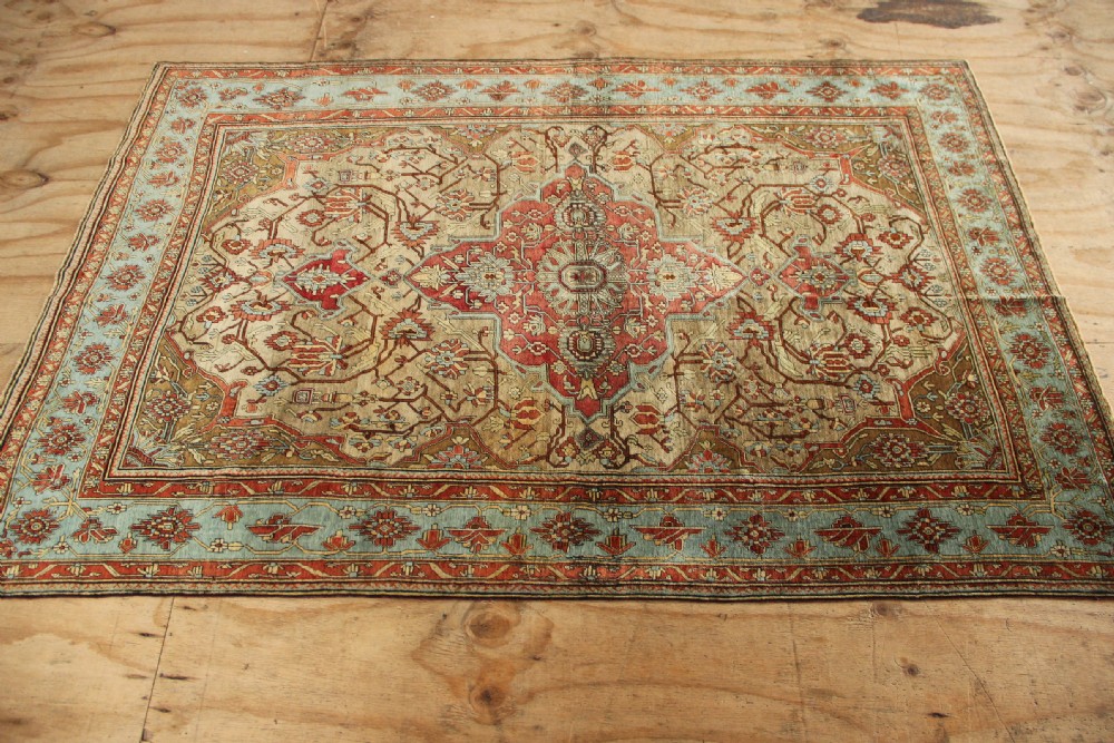 134 x 206cm Very Fine Antique Mohtashem Kashan  View VII
