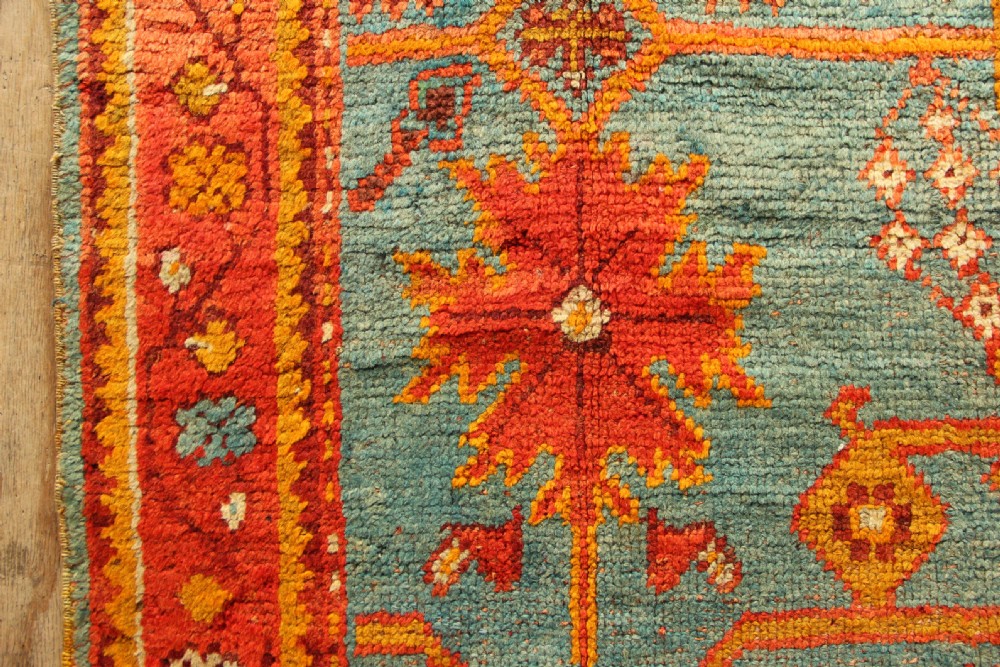 163 x 143cm  Antique Oushak Small Rug View III