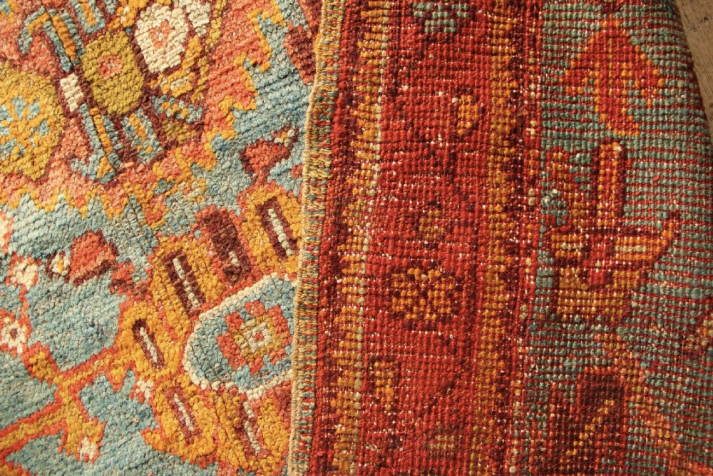 163 x 143cm  Antique Oushak Small Rug View X