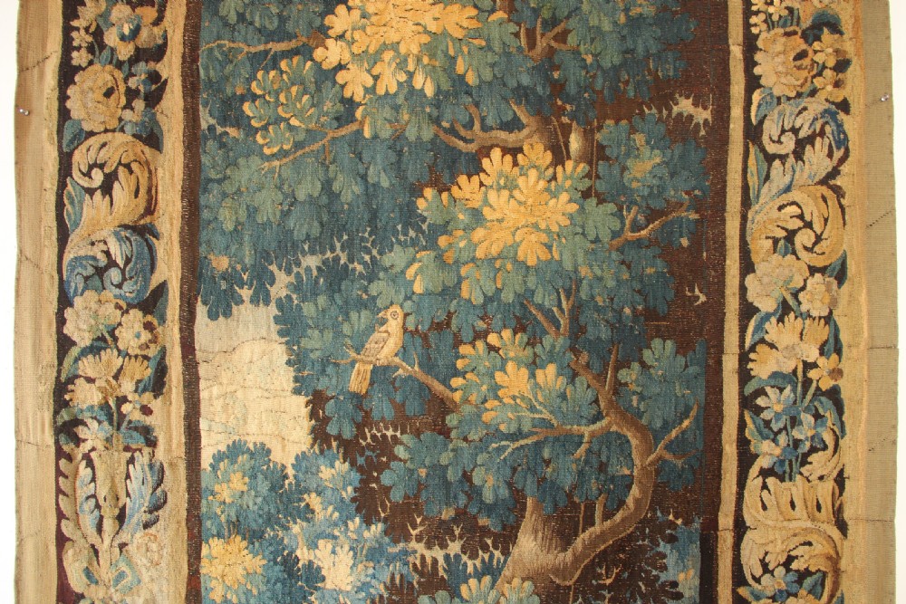 154 x 289cm 18th Century Flemish Verdure Tapestry View II