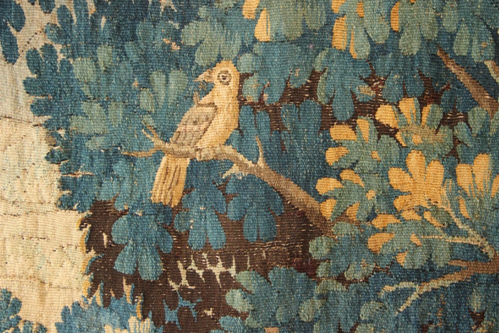 154 x 289cm 18th Century Flemish Verdure Tapestry View IV