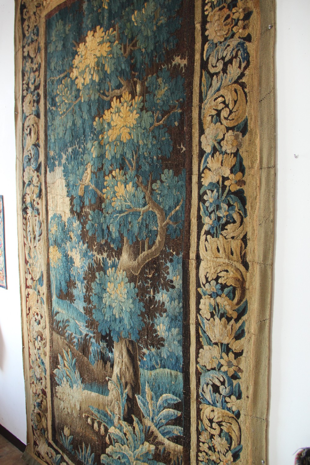 154 x 289cm 18th Century Flemish Verdure Tapestry View VI