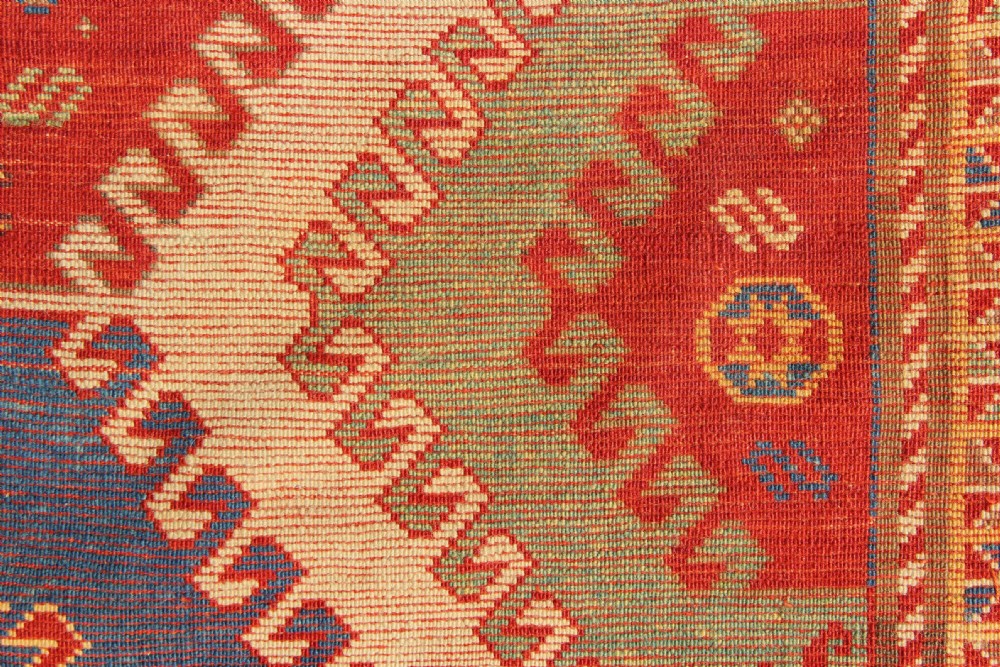 194 x 238cm Antique Bordjalou Kazak- Oustanding View XXVI