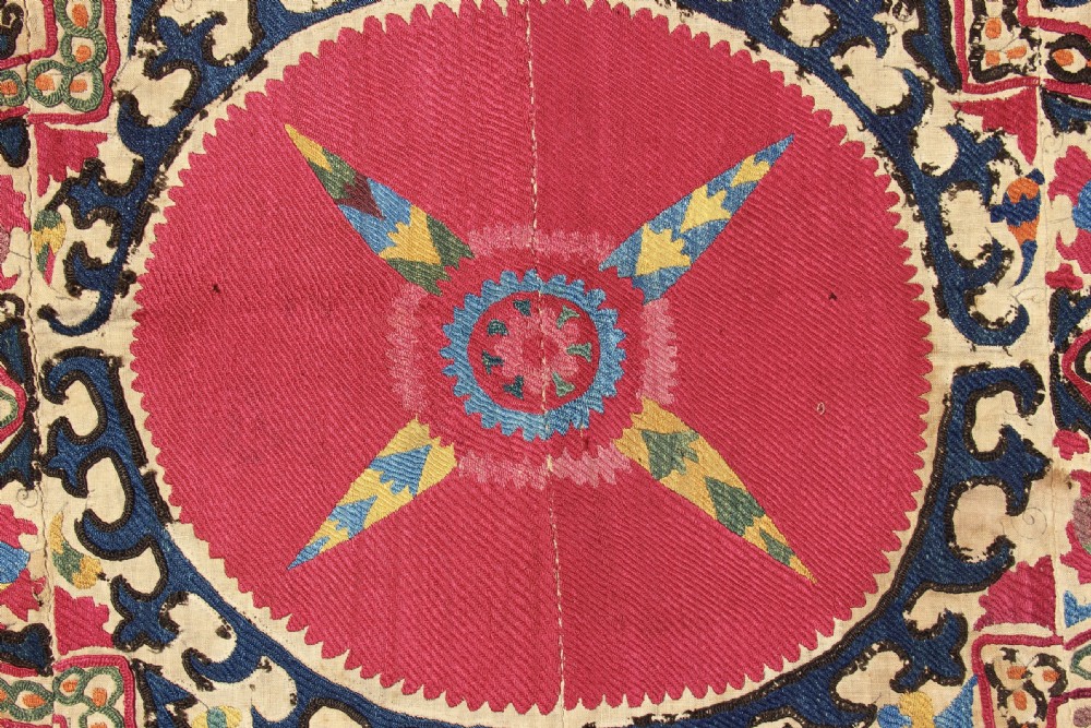 188 x 282cm Antique Tashkent Suzani View X