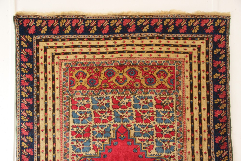 128 x 188cm Antique Anatolian Prayer Rug View III