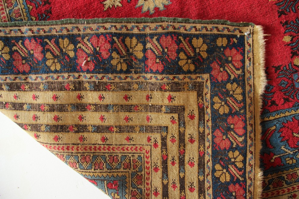 128 x 188cm Antique Anatolian Prayer Rug View X