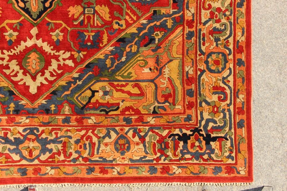 244 x 343cm Antique Teftset Carpet View III
