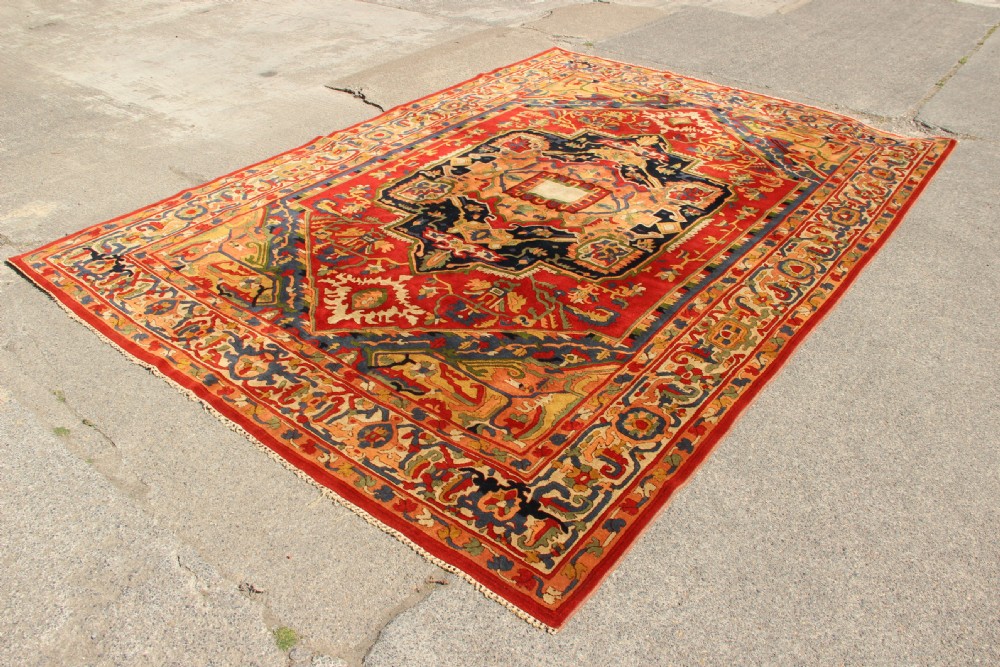 244 x 343cm Antique Teftset Carpet View VIII
