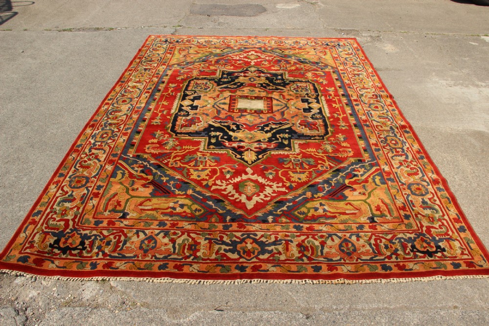 244 x 343cm Antique Teftset Carpet View IX