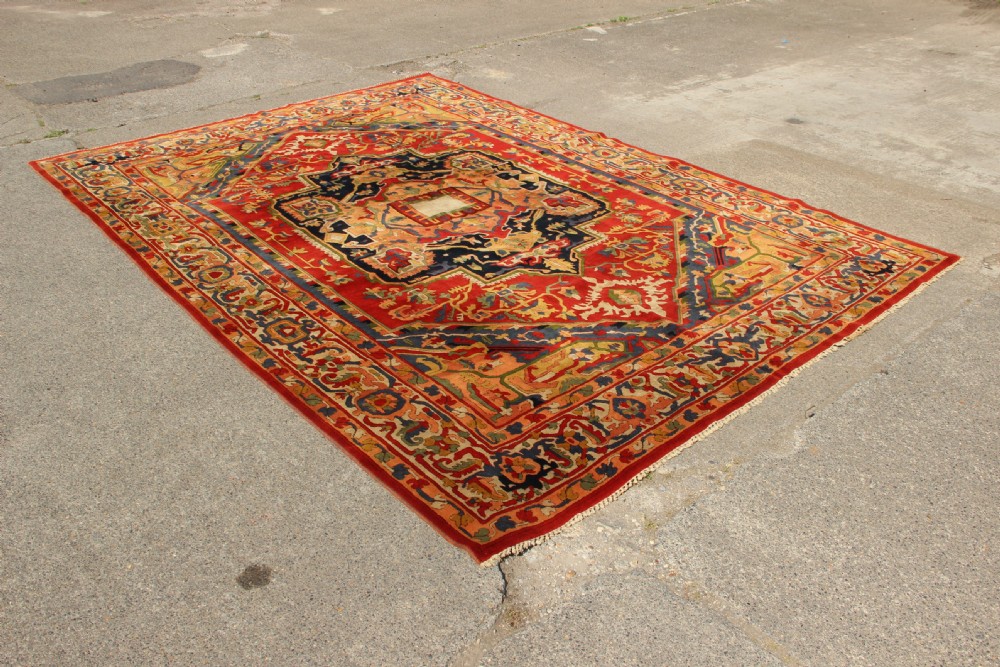 244 x 343cm Antique Teftset Carpet View X