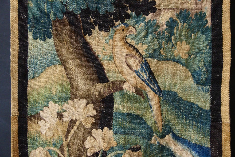 61 x  207cm 18th century Verdure Tapestry View III