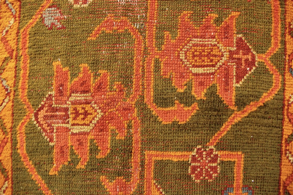 116 x 470cm Antique Oushak Runner View X