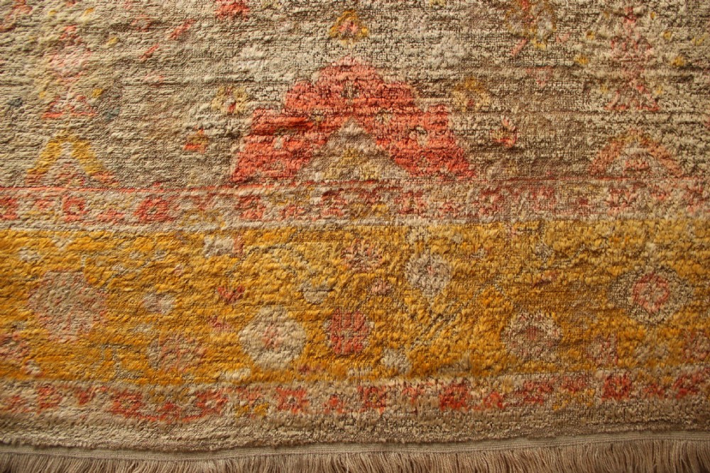 254 x 325cm Antique Angora Kula Oushak View III