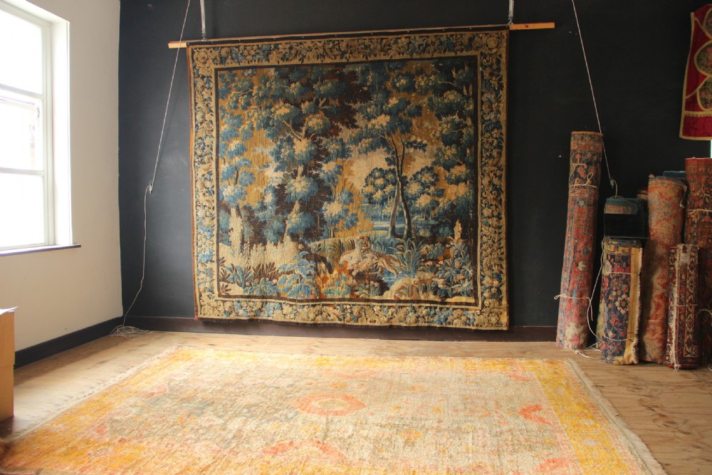 254 x 325cm Antique Angora Kula Oushak View X