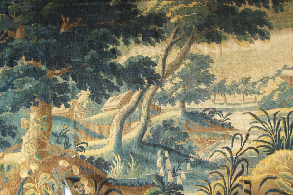 223 x 442cm 18th Century Verdure Tapestry View II