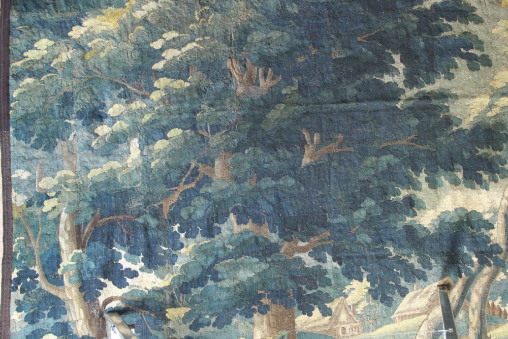223 x 442cm 18th Century Verdure Tapestry View IV