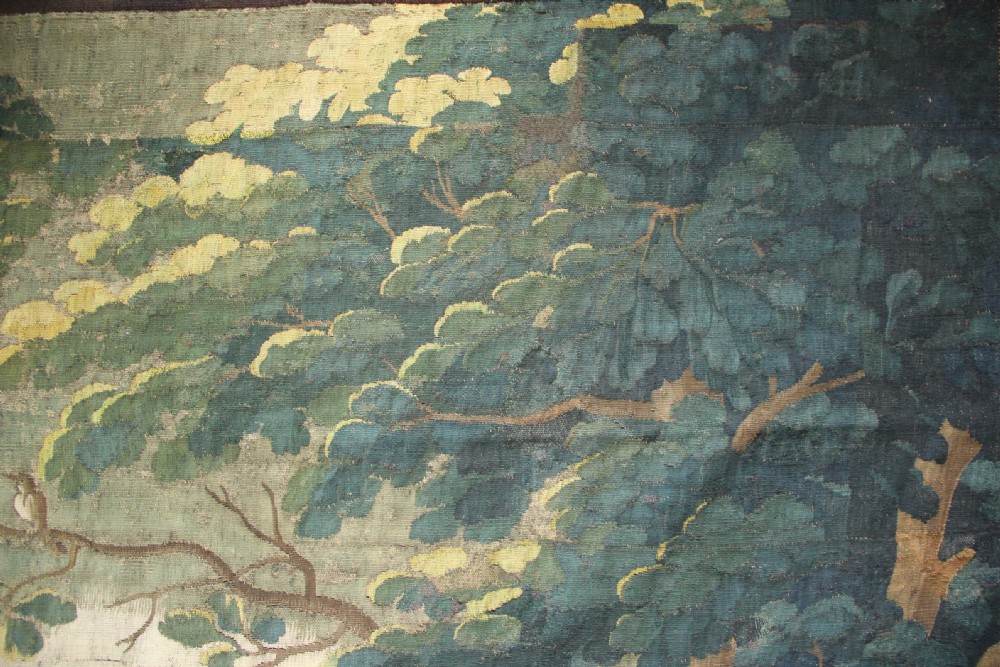 223 x 442cm 18th Century Verdure Tapestry View VII