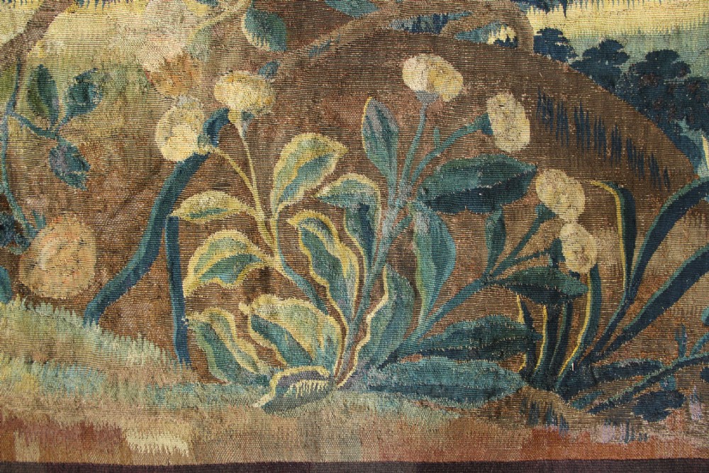 223 x 442cm 18th Century Verdure Tapestry View IX