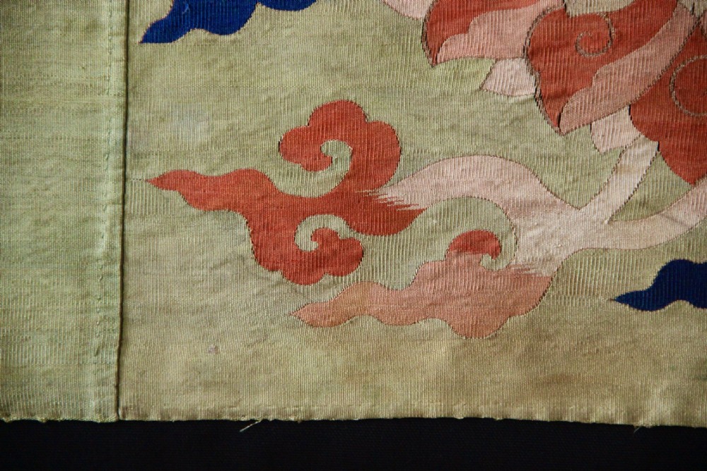 64 x 53cm Early Chinese Silk Kesi View IV