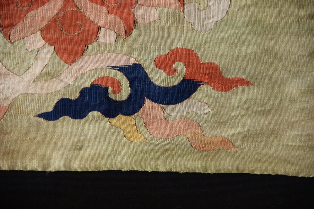 64 x 53cm Early Chinese Silk Kesi View V