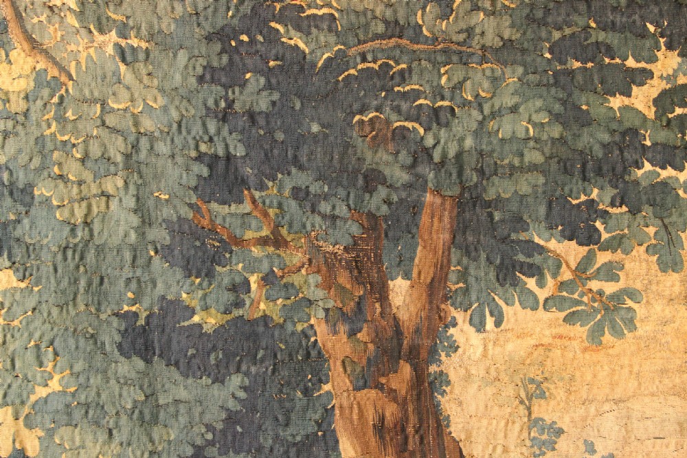 169 x 93cm 18th Century Flemish Verdue Tapestry View VI