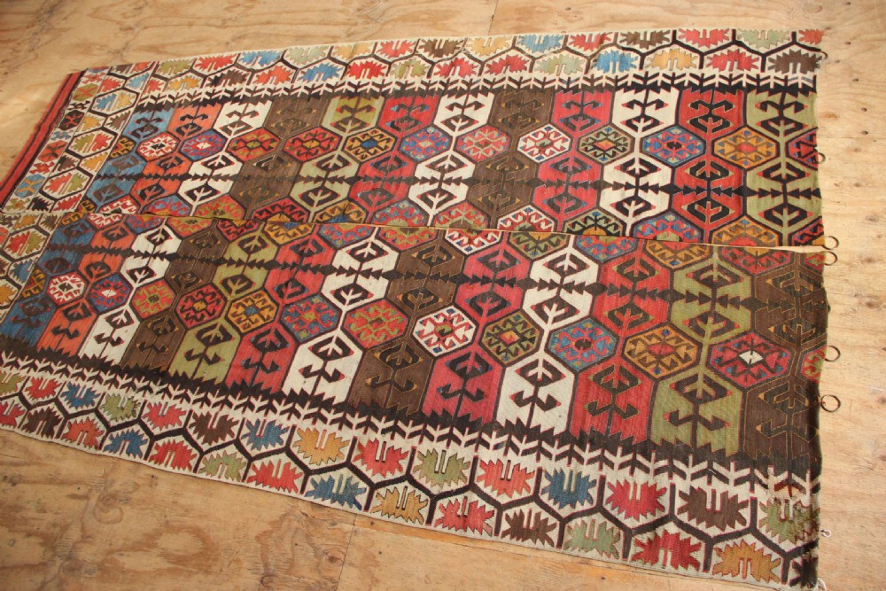 168 x 295cm Pair of Antique Anatolian Kilims View VII