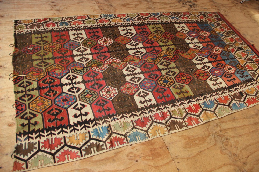 168 x 295cm Pair of Antique Anatolian Kilims View VIII