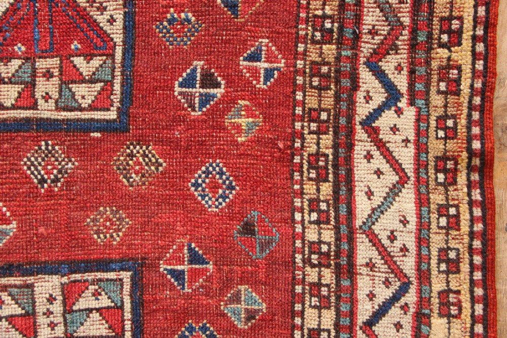 164 x 325cm Antique Quchan Kurd Carpet View VI