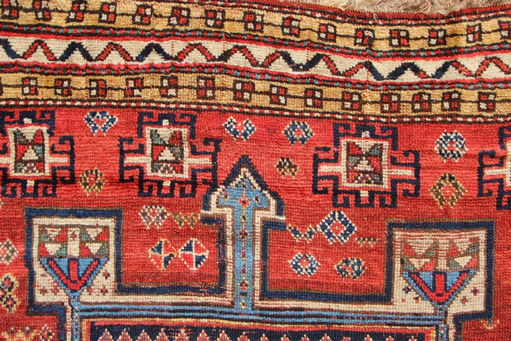 164 x 325cm Antique Quchan Kurd Carpet View VIII