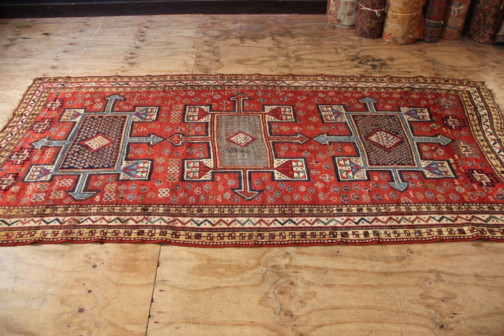 164 x 325cm Antique Quchan Kurd Carpet View X