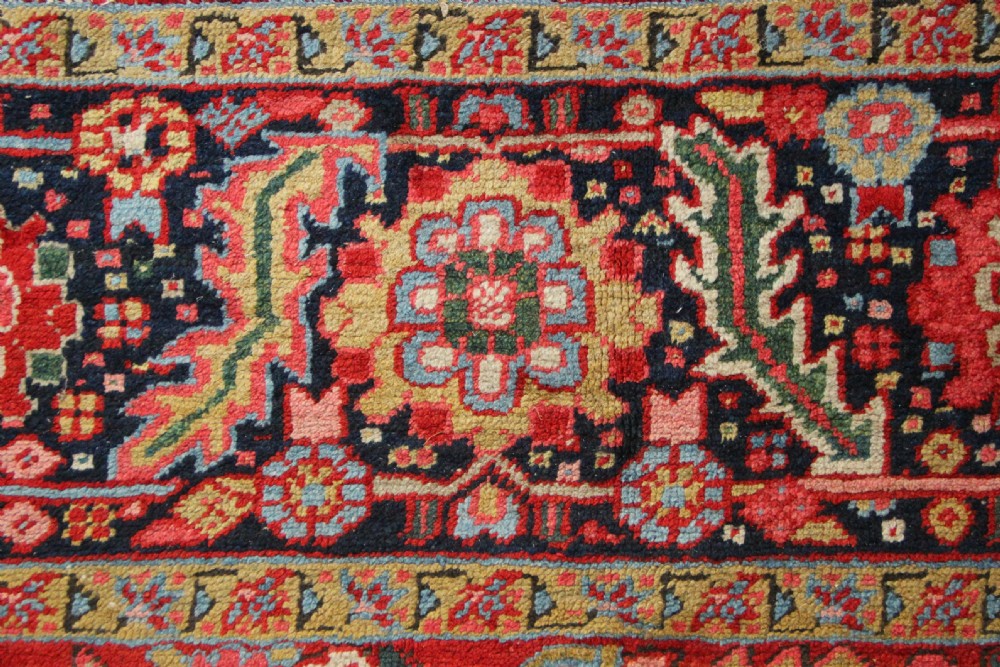 228 x 336cm Antique Heriz Allover Design Carpet View VIII