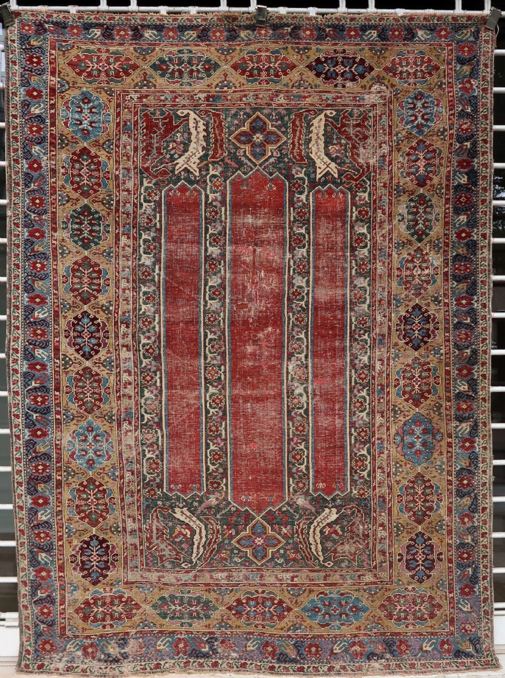159 x 216cm 18th Century Ottoman Prayer Rug