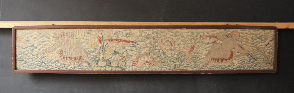 38 x 214cm 17/18th Century Flemish Tapestry View X