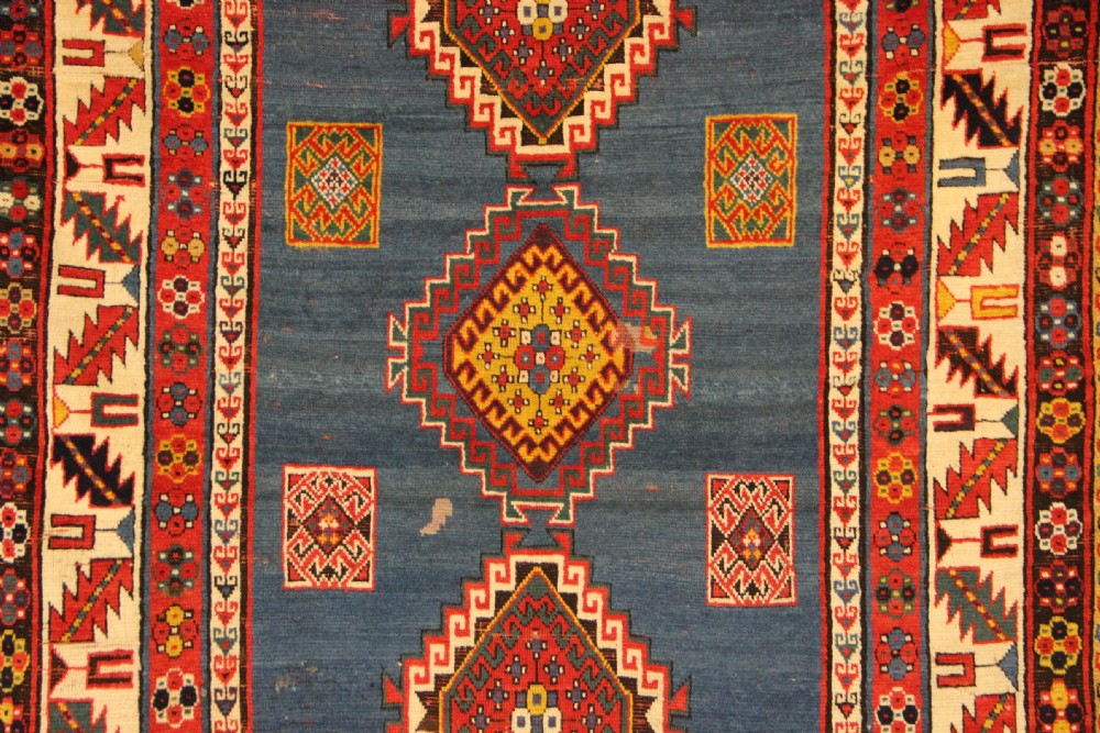 130 x 265cm Fine Antique Kazak View II