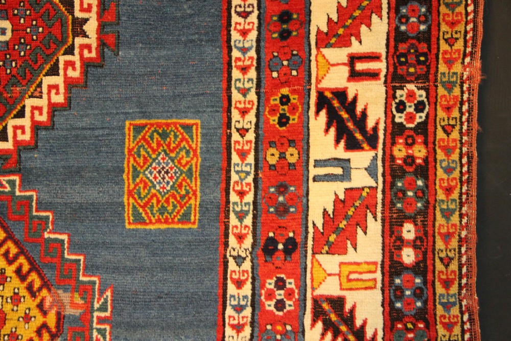 130 x 265cm Fine Antique Kazak View VIII