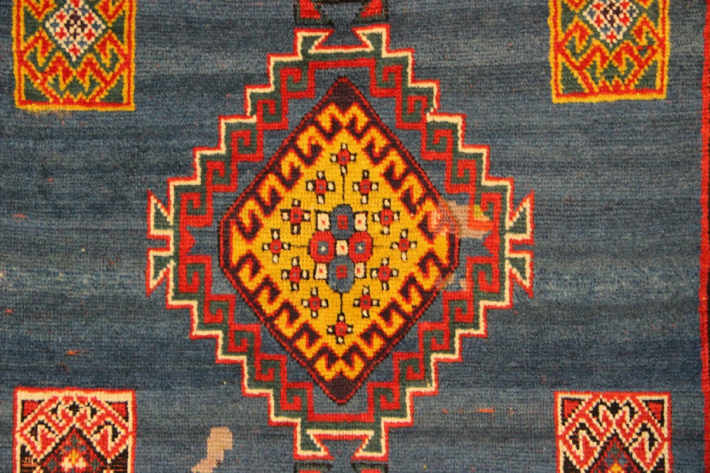 130 x 265cm Fine Antique Kazak View IX
