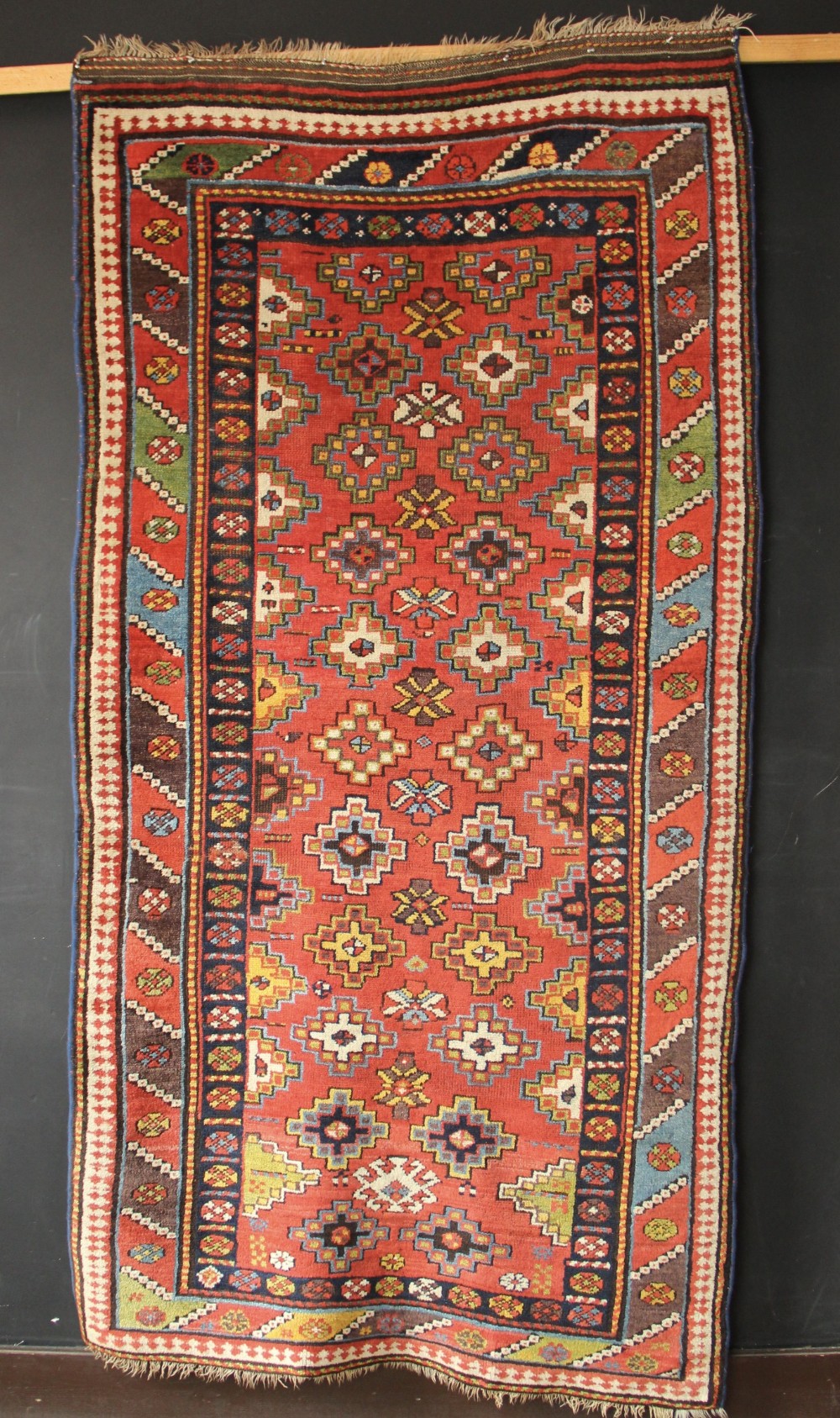 119 x 236cm Antique Kurdish Rug