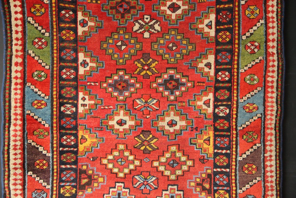 119 x 236cm Antique Kurdish Rug View III