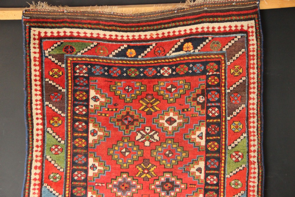 119 x 236cm Antique Kurdish Rug View IV