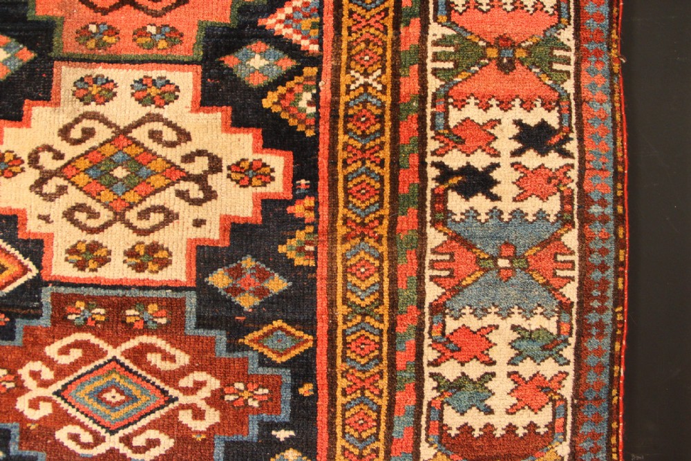 103 x 412cm Antique Kurdish Runner View V