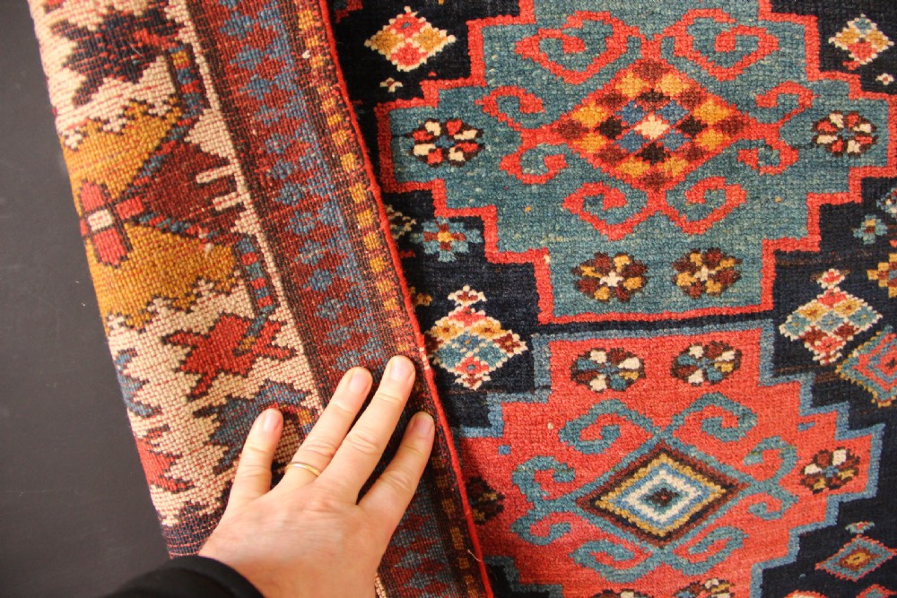 103 x 412cm Antique Kurdish Runner View VI