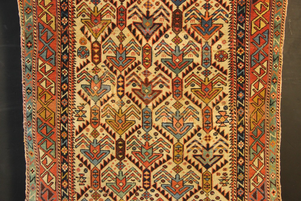 81 x 174cm Fine Antique Akstafa Prayer Rug, The Caucasus View III