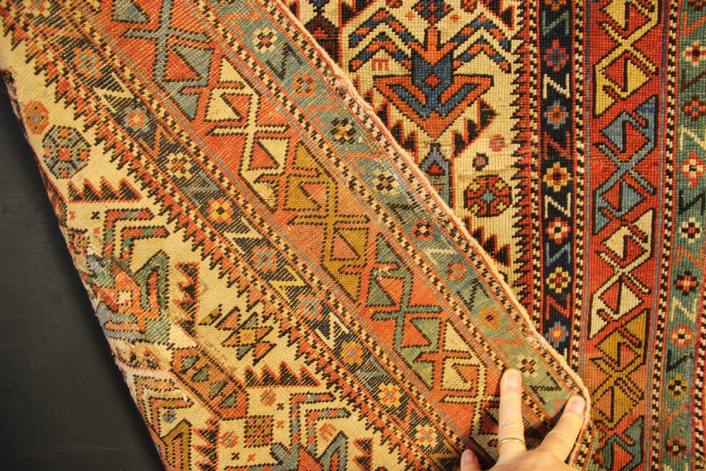 81 x 174cm Fine Antique Akstafa Prayer Rug, The Caucasus View VI